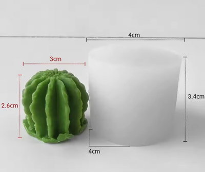 Molde  cactus Gordito