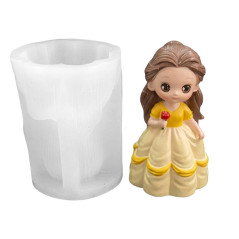 Molde princesa Bella  Disney