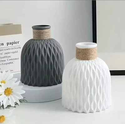Molde  Florero origami