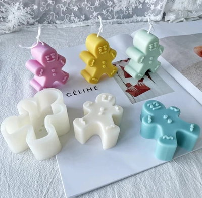 Molde de silicona Hombre de jengibre
