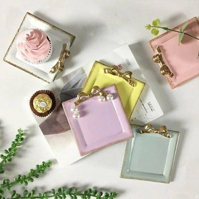 Molde de silicona Bandeja cuadrada con moño