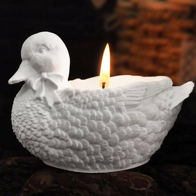 Molde de silicona Maceta pato