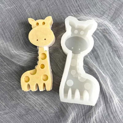 Molde de silicona Jirafa plana bebe
