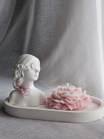 Molde de silicona Torso de mujer con venda