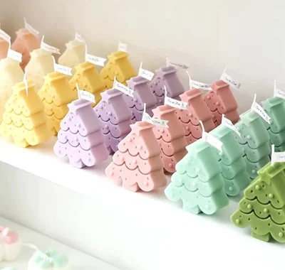 Molde de silicona Pino navidad decorado 