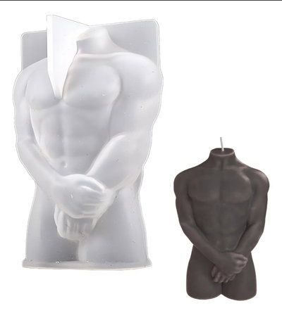 Molde de silicona Torso hombre