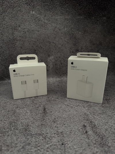 Combo Cargador Apple (Cabezal+Cable)