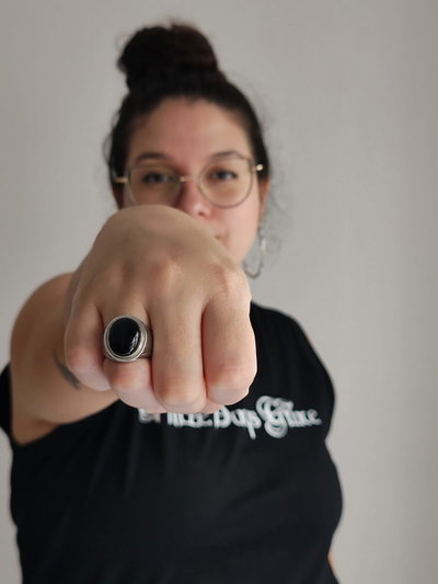 Anillo Perla Negra