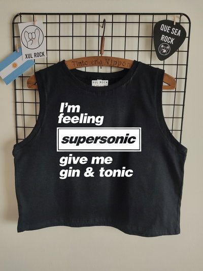 Muscu Blondie Negra Oasis #3