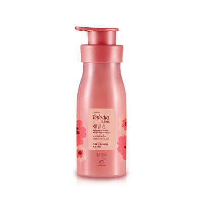 Crema Nutritiva para el Cuerpo Tododia Flor de Durazno y Jazmin 400 ml