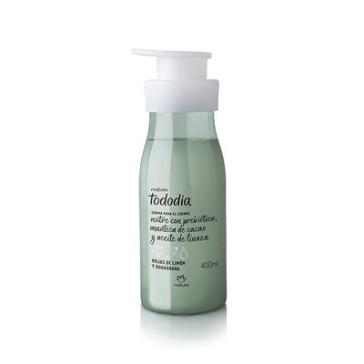 Crema Nutritiva para el Cuerpo Tododia Hojas de Limón y Guanábana 400 ml