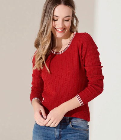 SWEATER ROJO
