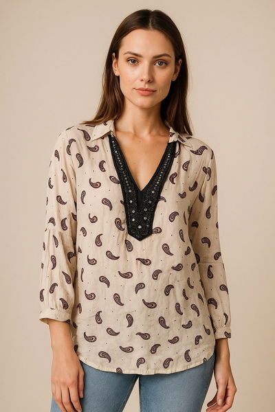 BLUSA ESTAMPADA