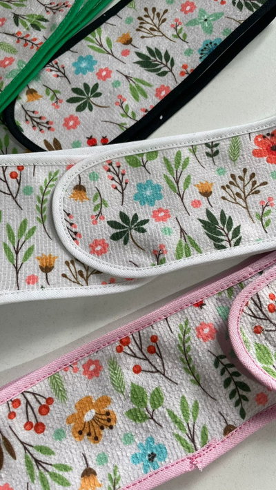 Vincha facial estampada