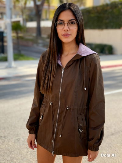 CAMPERA IMPERMEABLE REVERERSIBLE