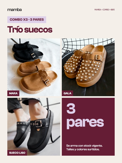 COMBO X3 - TRÍO SUECOS PREVENTA