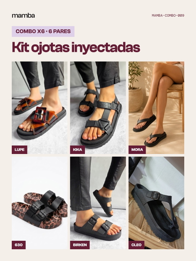 COMBO X6 - KIT OJOTAS INYECTADAS X6