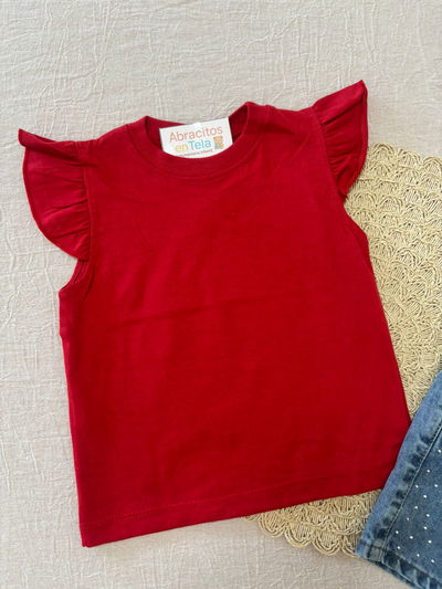 Musculosa Volados Lisa