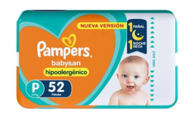 Pampers Babysan Hipoalergénico Px52