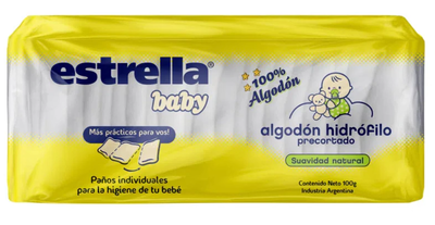 Algodón Precortado Estrella baby 100 Gr