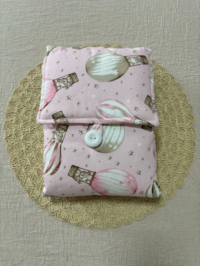 Cambiador Impermeable Globo Rosa