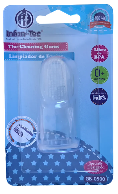 Cepillo Dental Dedal Silicona Infantec