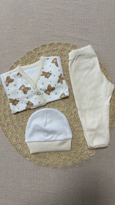 Ajuar 3 Piezas Batita 