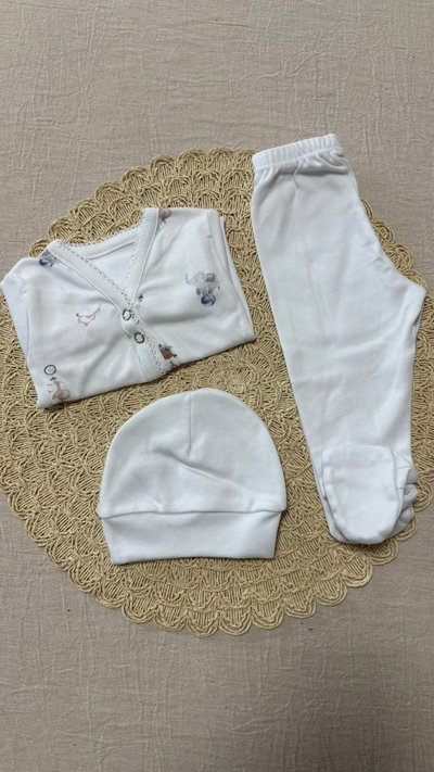 Ajuar 3 Piezas Batita 