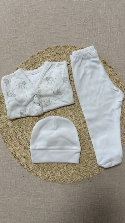 Ajuar 3 Piezas Batita 