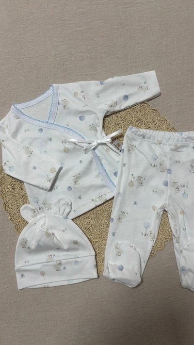 Ajuar 3 Piezas Batita 