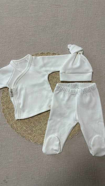 Ajuar 3 Piezas Batita 