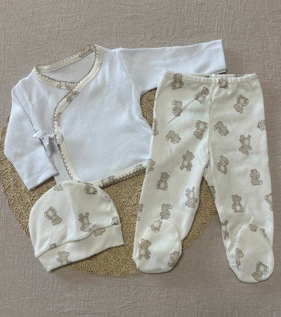 Ajuar 3 Piezas Batita