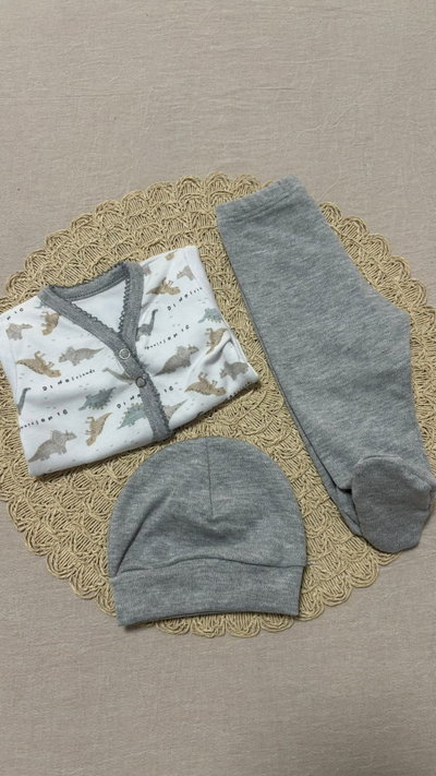 Ajuar 3 Piezas Batita 