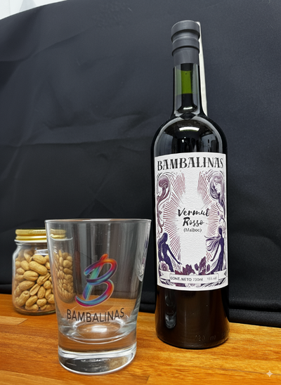 Pack Vermutero ( Vermut + Vaso + Maní + Caja )