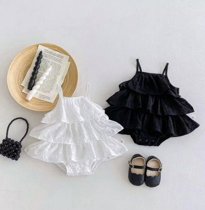 Vestido volados 