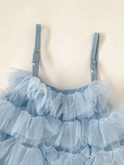 Vestido tul cielo 