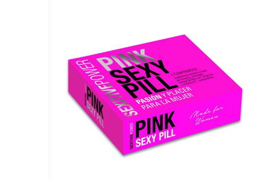 CAPSULAS FEMENINAS PINK PILL X 4 
