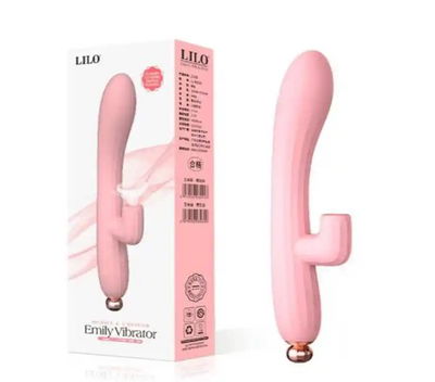 VIBRADOR SUCCIONADOR CLITOIS/ PUNTO G EMILY 