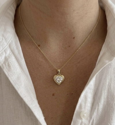 Collar corazón 