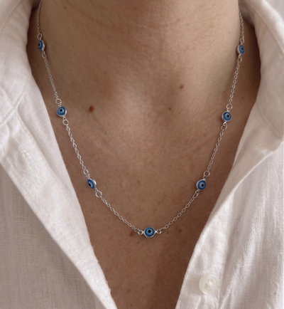 Collar ojo turco