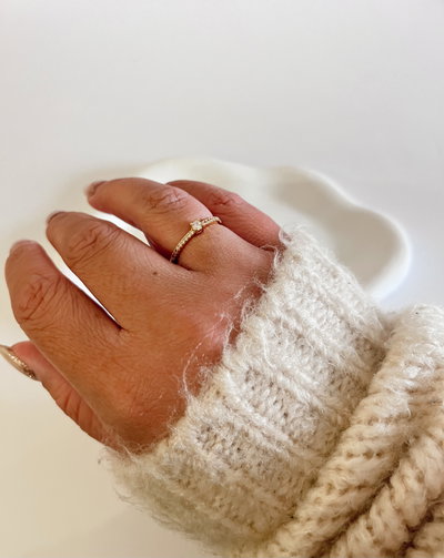 Anillo Ámbar - talle 18