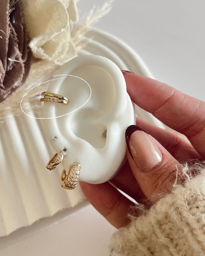 Ear cuff combinado