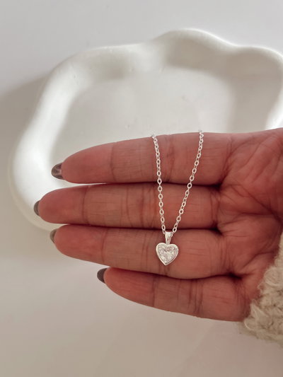 Collar corazón 