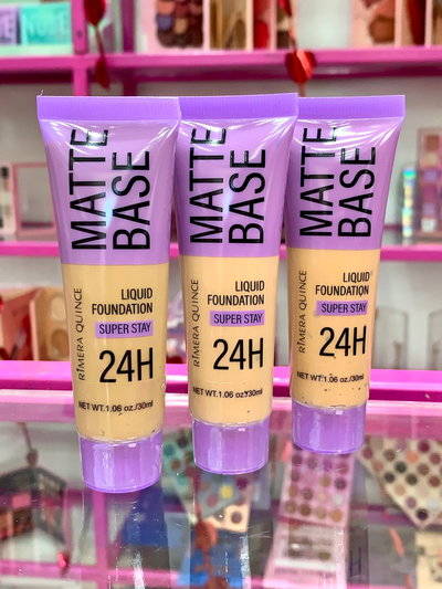 BASE MATTE RIMERA QUINCE x3 c/u $2700