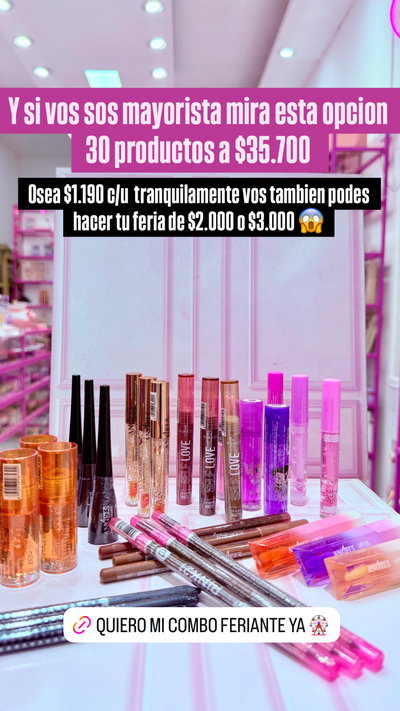 Combo feriante de 30 productos