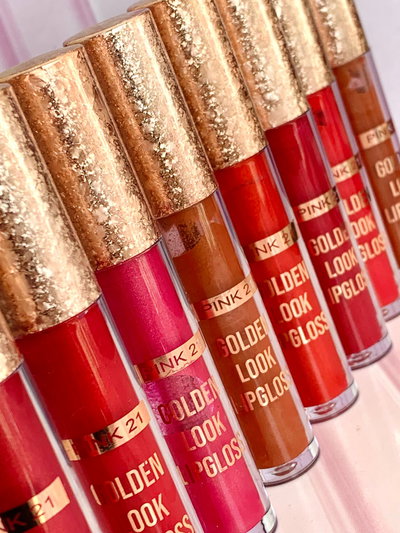 Lip Gloss Golden Look x3 $1900 c/u