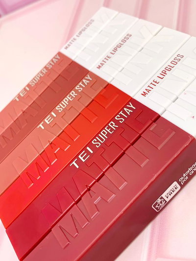 Labial matte Super Stay Tei x3 $2800 c/u