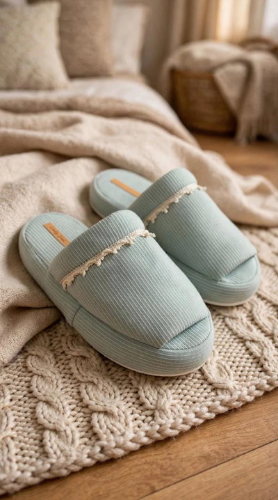 Pantufla De Morley Abierta Aqua