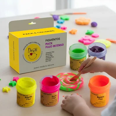 Pack Pigmentos Fluo Intenso