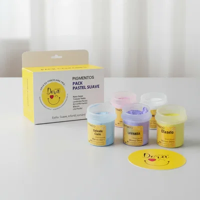Pack Pigmentos Pastel Suave
